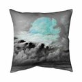 Begin Home Decor 26 x 26 in. Blue Clouds-Double Sided Print Indoor Pillow 5541-2626-LA59-1